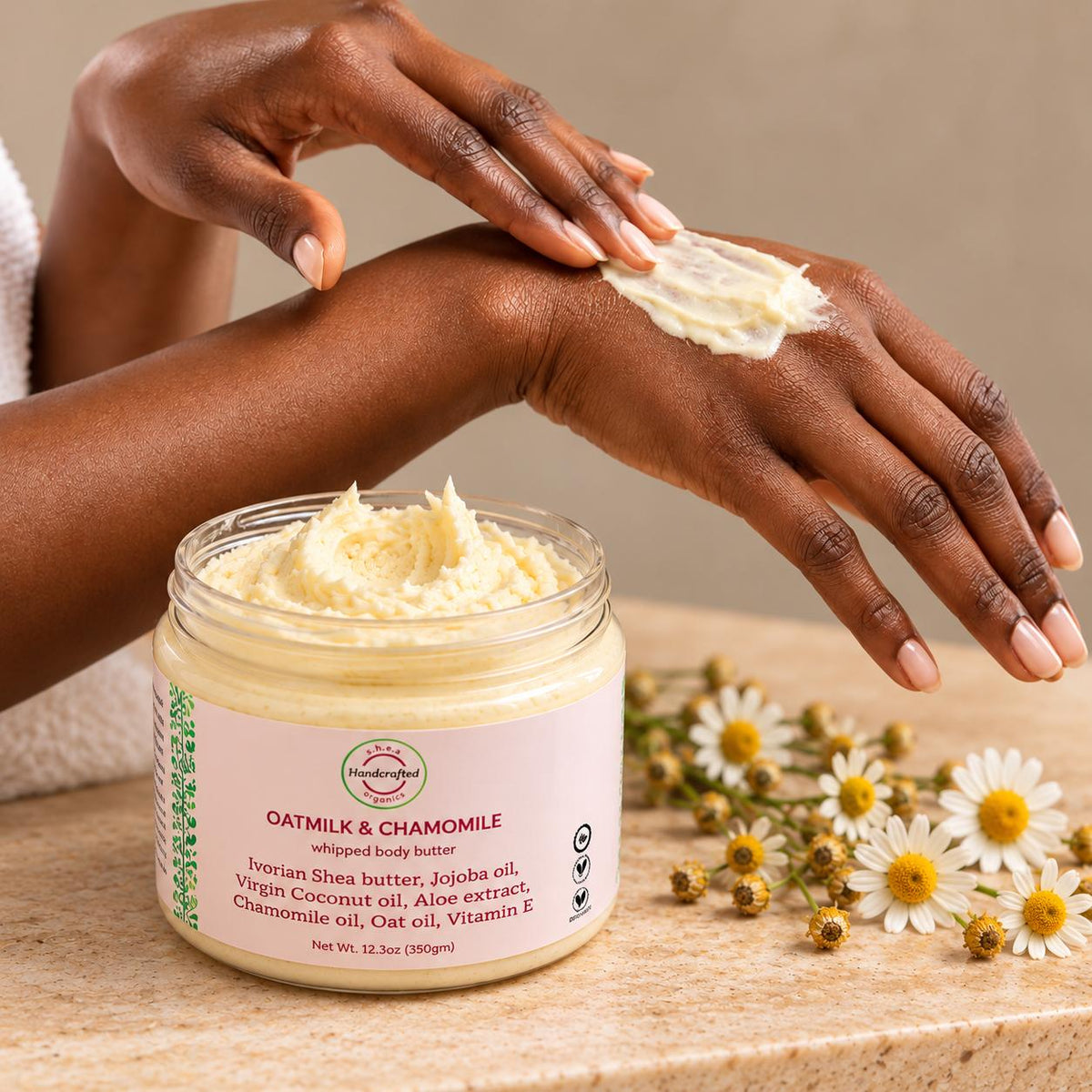 Oat-milk & Chamomile Butter