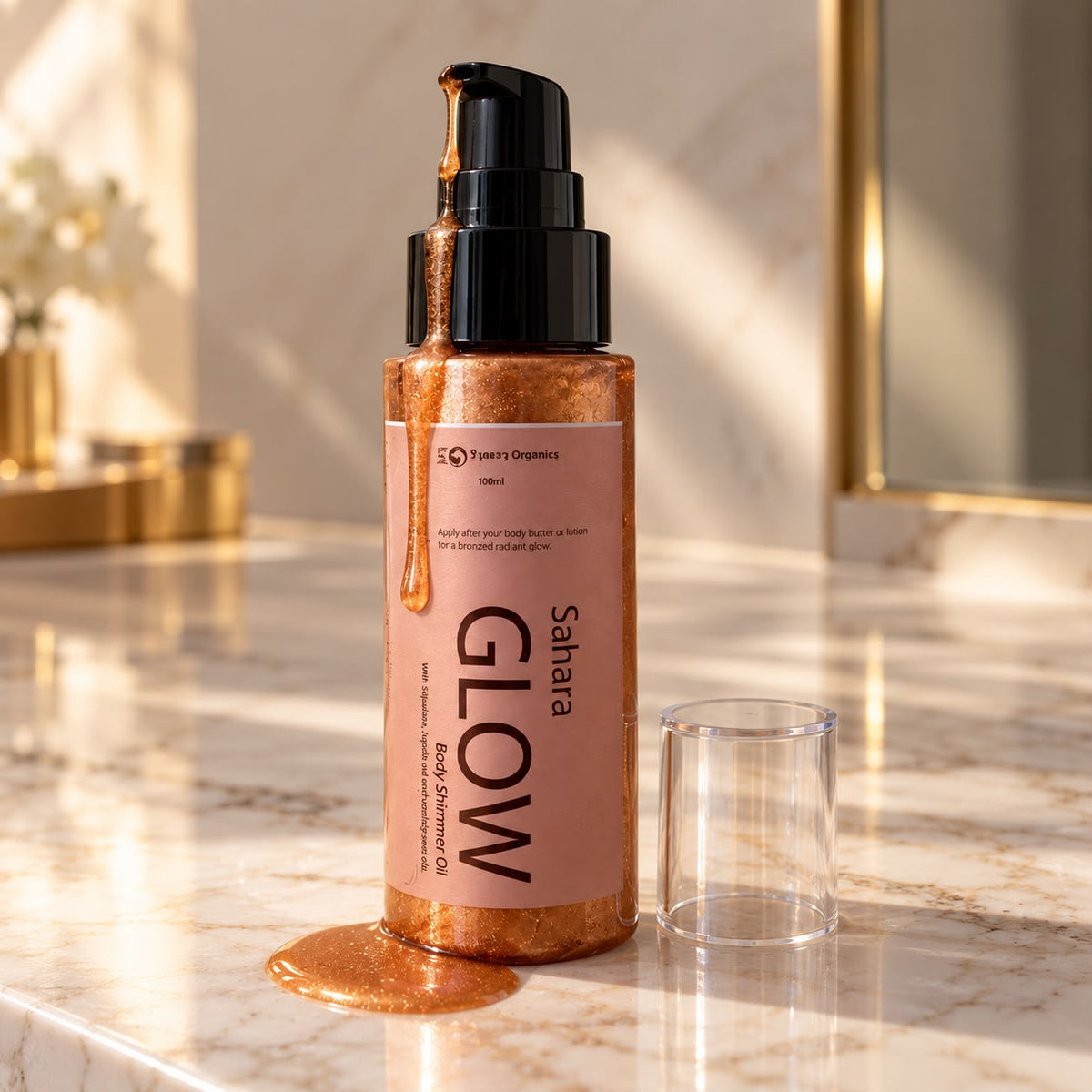 Sahara Glow Body Shimmer Oil