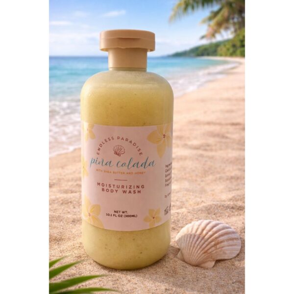 Shea Org (3) Pina Colada - Moisturizing Body Wash